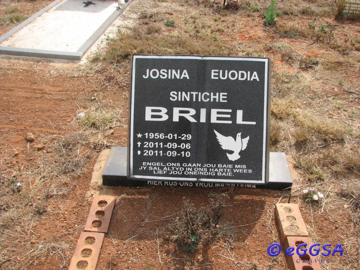 BRIEL Josina Euodia Sintiche 1956-2011