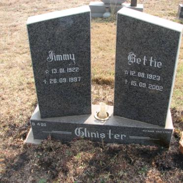 CLINISTER Jimmy 1922-1997 &amp; Bettie 1923-2002