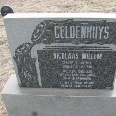 GELDENHUYS Nicolaas Willem 1919-1995