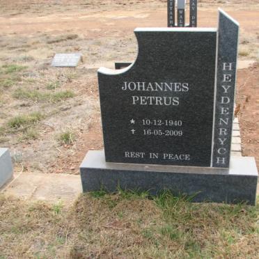 HEYDENRYCH Johannes Petrus 1940-2009