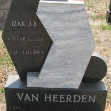 HEERDEN Izak J.B., van 1906-1985