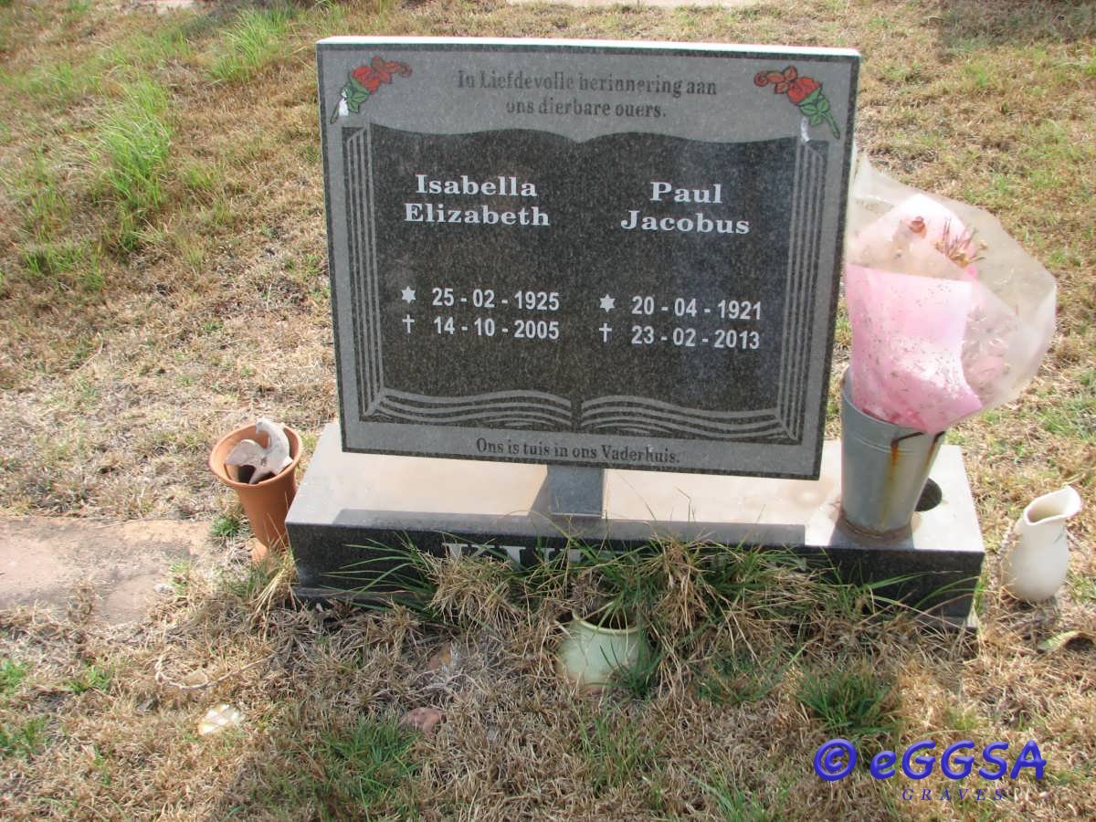 KU? Paul Jacobus 1921-2013 &amp; Isabella Elizabeth 1925-2005