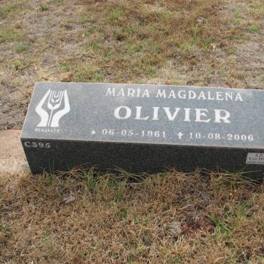 OLIVIER Maria Magdalena 1961-2006