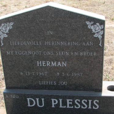 PLESSIS Herman, du 1967-1987
