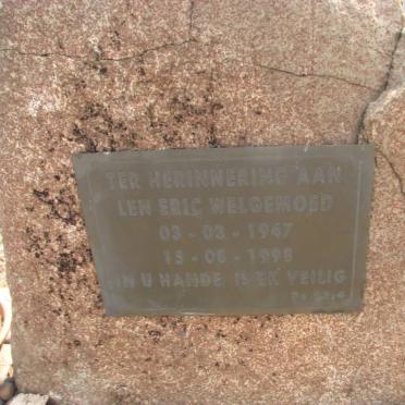 WELGEMOED Len Eric 1947-1996