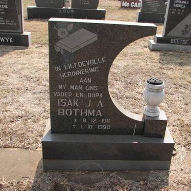 BOTHMA Isak J.A. 1911-1990