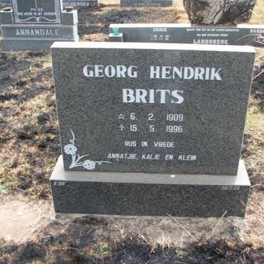 BRITS Georg Hendrik 1909-1996