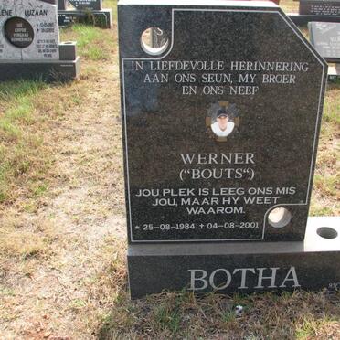BOTHA Werner 1984-2001