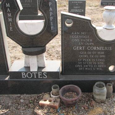 BOTES Gert Cornelius 1928-1991