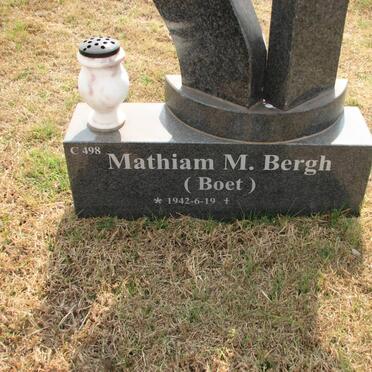 BERGH Mathiam M. 1942-
