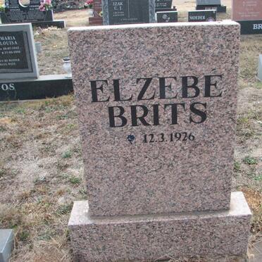 BRITS Elzebe 1926-