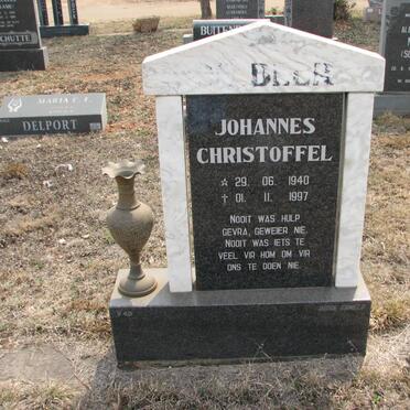 BEER Johannes Christoffel, de 1940-1997