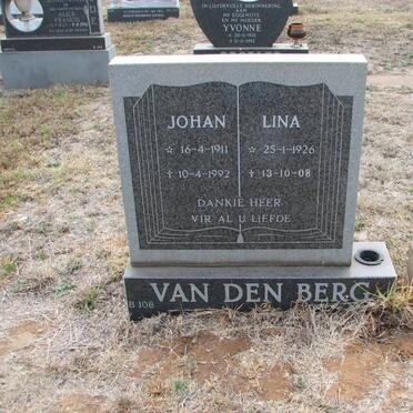 BERG Johan, van den 1911-1992 &amp; Lina 1926-2008