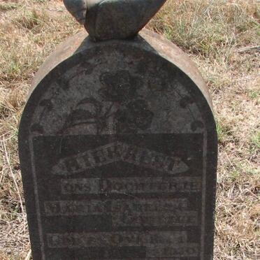 COETZEE Maria Car? 1930-1930