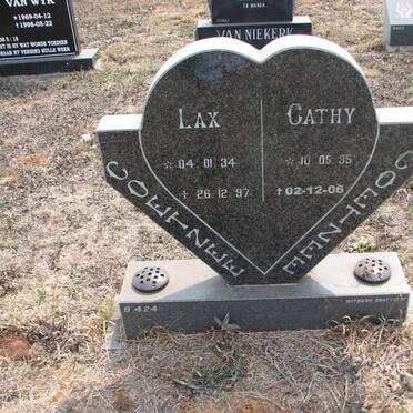 COETZEE Lax 1934-1997 &amp; Cathy 1935-2006