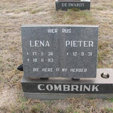 COMBRINK Pieter 1931- &amp; Lena 1936-1993