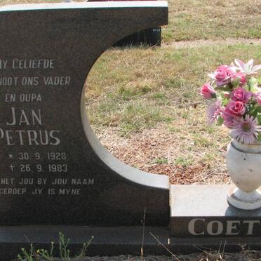 COETSER Jan Petrus 1928-1983 &amp; Salomina 1930-