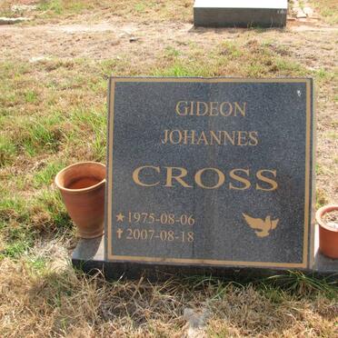 CROSS Gideon Johannes1975-2007