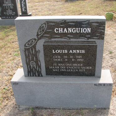 CHANGUION Louis Annis 1945-1992