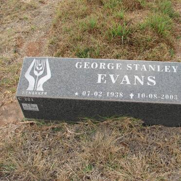 EVANS George Stanley 1938-2003