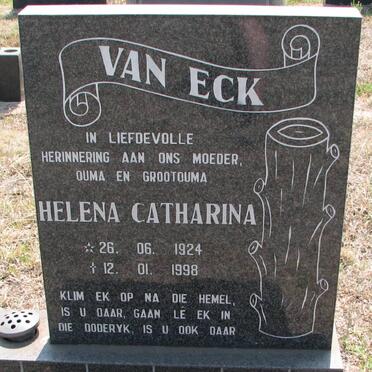 ECK Helena Catharina, van 1924-1998