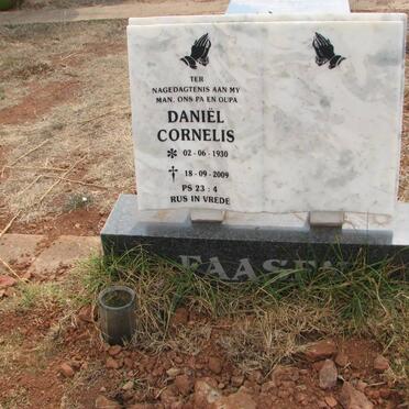 FAASEN Daniël Cornelis 1930-2009