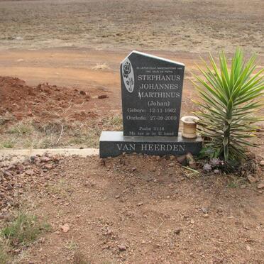 HEERDEN Stephanus Johannes Marthinus, van 1962-2009