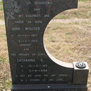 HOFFMANN Dirk Wouter 1907-1984 &amp; Catharina S. 1915-2004