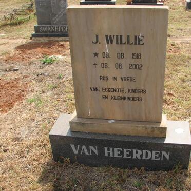 HEERDEN J. Willie, van 1918-2002