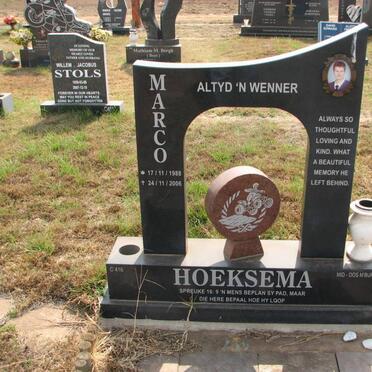 HOEKSEMA Marco 1988-2006