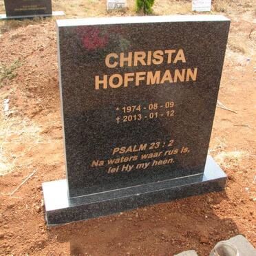 HOFFMANN Christa 1974-2013