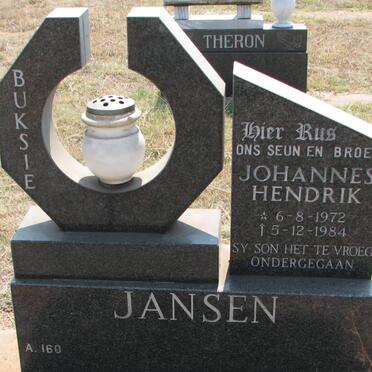 JANSEN Johannes Hendrik 1972-1984