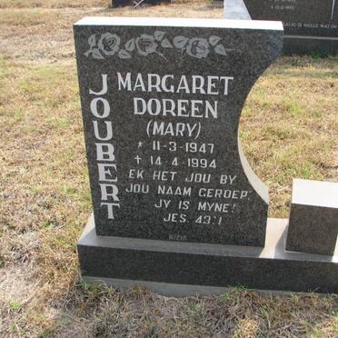 JOUBERT Margaret Doreen 1947-1994
