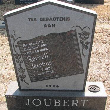 JOUBERT Roedolf Jacobus 1927-1988