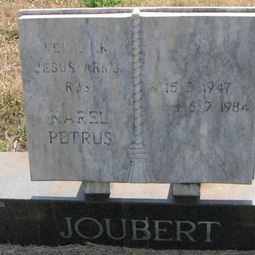 JOUBERT Karel Petrus 1947-1984