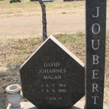 JOUBERT David Johannes Malan 1914-1990