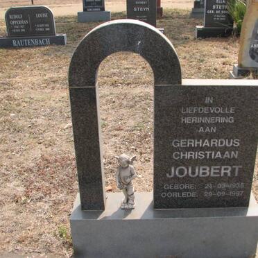JOUBERT Gerhardus Christiaan 1935-1997