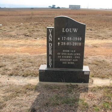 LEY Louw, van der 1940-2010