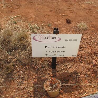 LEWIS Daniël 1963-2012