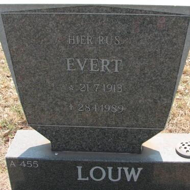 LOUW Evert 1913-1989