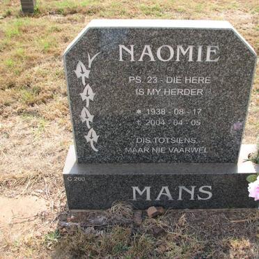 MANS Naomie 1938-2004