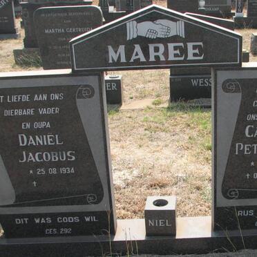 MAREE Daniël Jacobus 1934- &amp; Catharina Petronella 1938-1986
