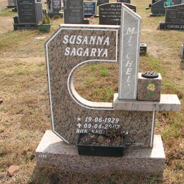 MITCHELL Susanna Sagarya 1929-2002