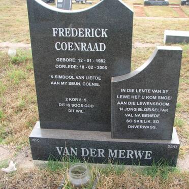 MERWE Frederick Coenraad, van der 1982-2006