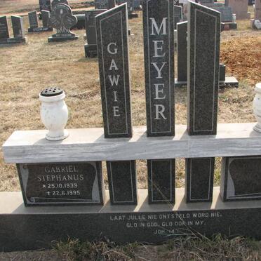 MEYER Gabriël Stephanus 1939-1995