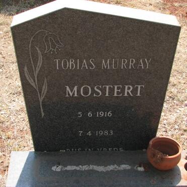 MOSTERT Tobias Murray 1916-1983