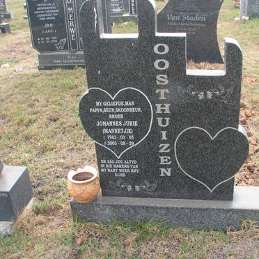 OOSTHUIZEN Johannes Jurie 1982-2003
