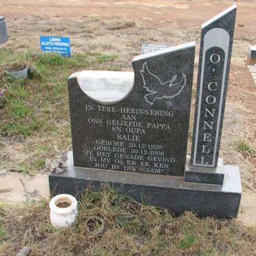 O'CONNELL Salie 1928-2008