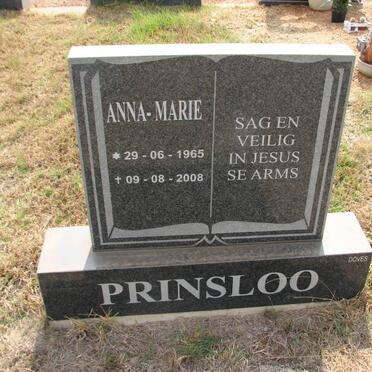 PRINSLOO Anna-Marie 1965-2008