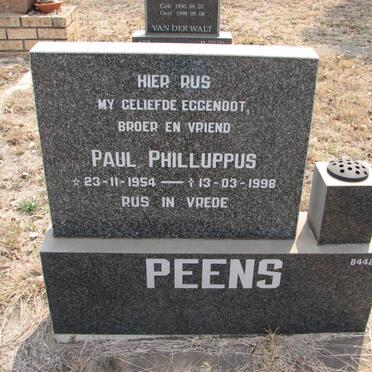 PEENS Paul Philluppus 1954-1998